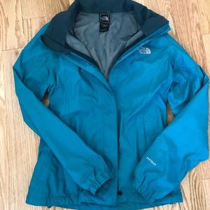 The North Face Jacket - Teal, waterproof ☔️